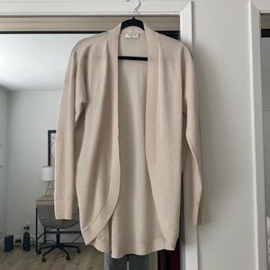 Aritzia babaton linen cardigan